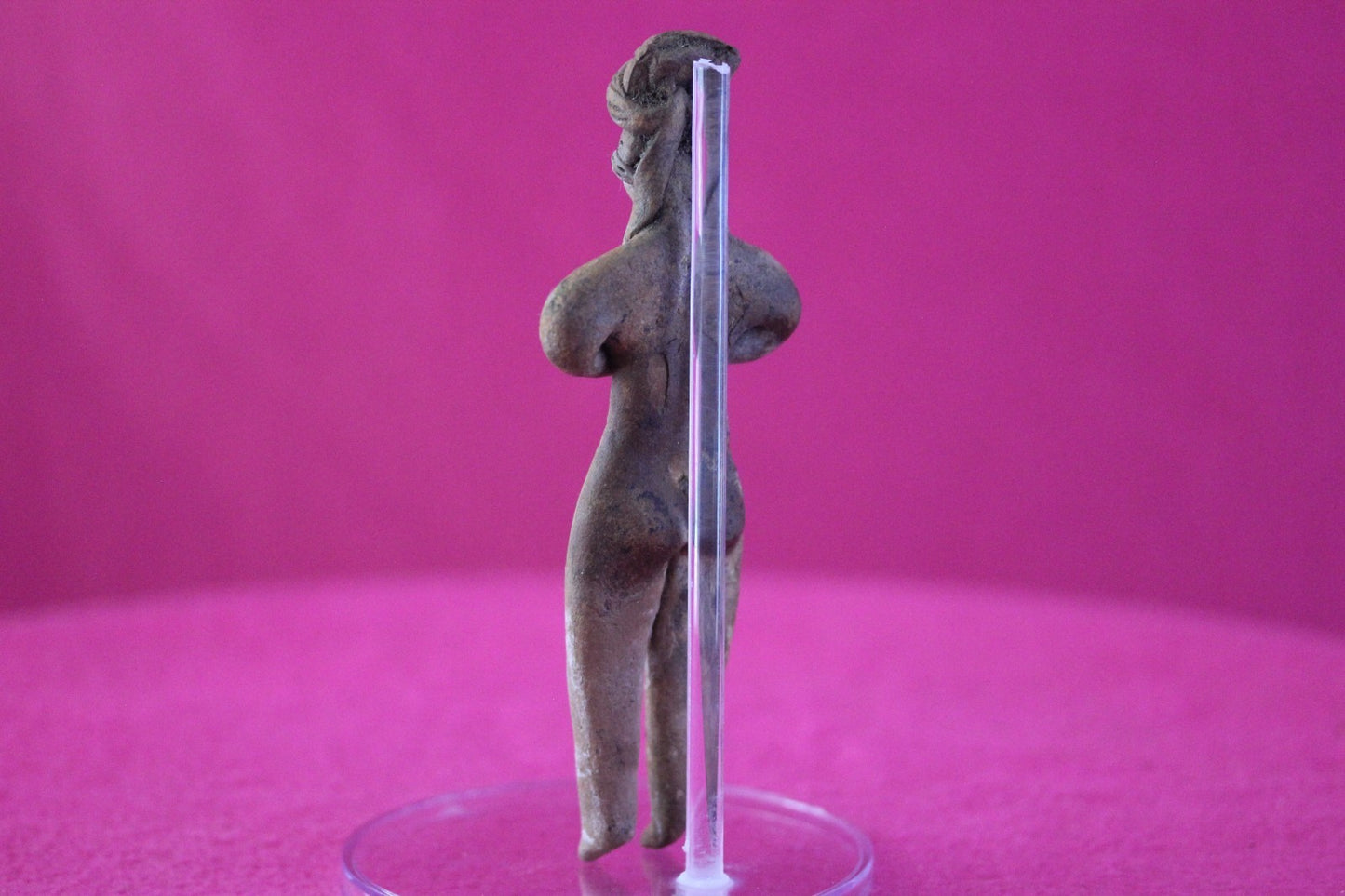Pre Columbian Artifact Authentic Pretty Lady Tomb Figure Colima Mexico COA 204