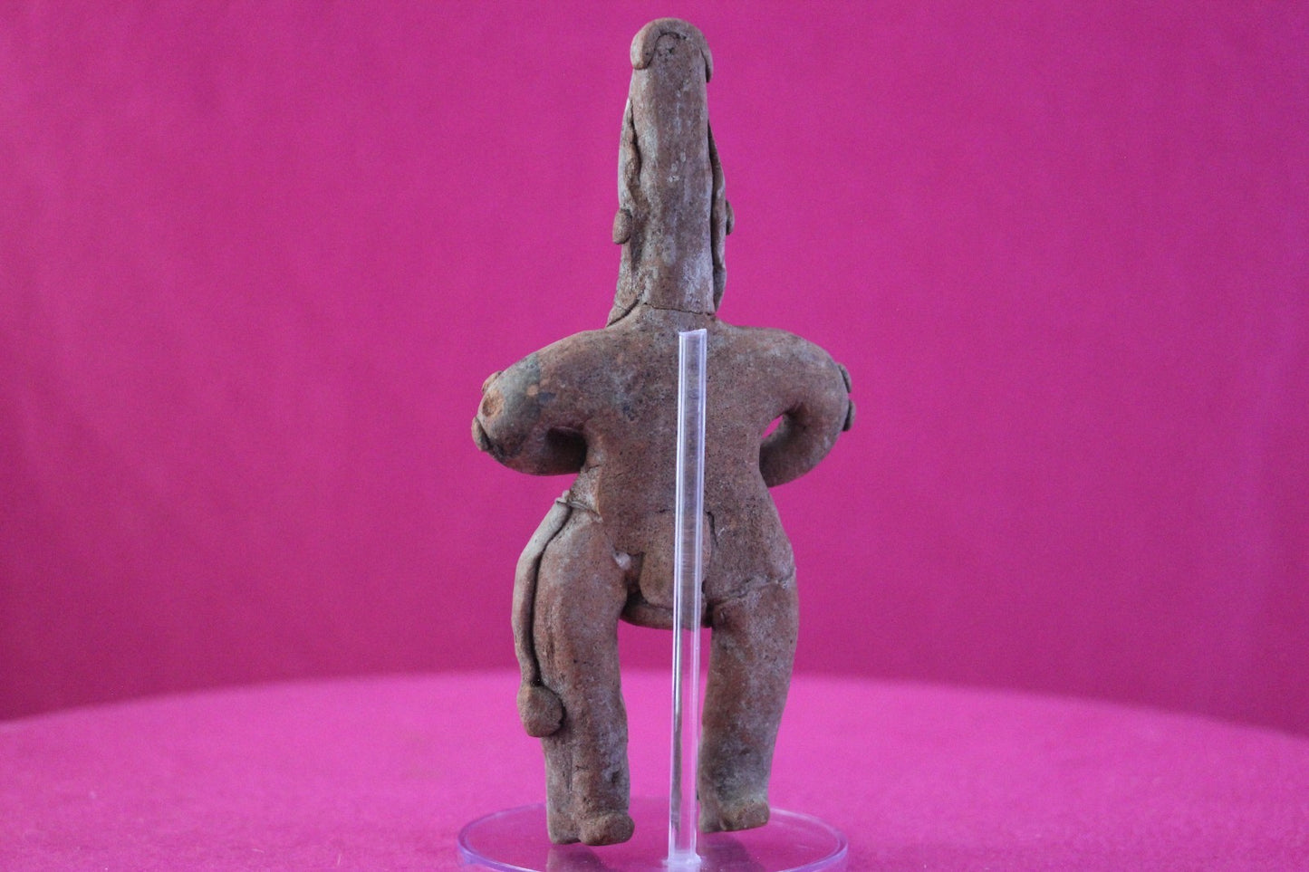 Pre Columbian Authentic Artifact Female Shaman Tomb Figure Colima Mexico COA 199