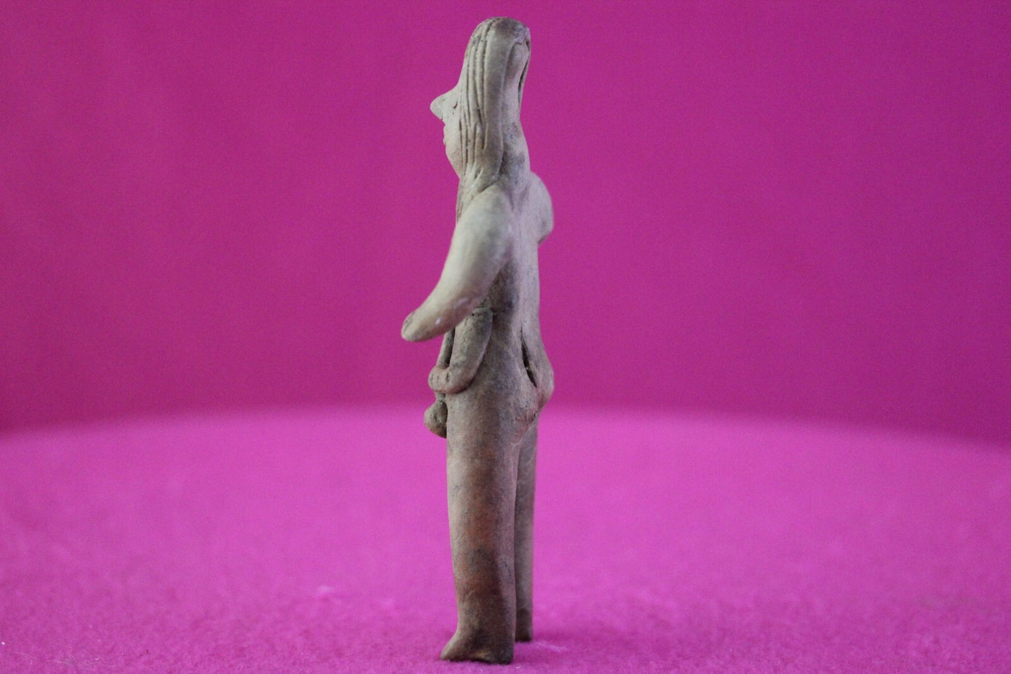 Authentic Pre Columbian Artifact Tomb Figure Colima Mexico 100 BC-250 AD COA 166