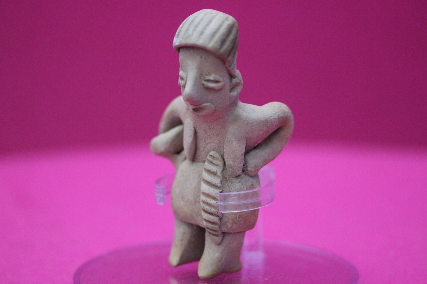 Pre Columbian Artifact Authentic Rare Grandma Tomb Figure Colima Mexico COA 147