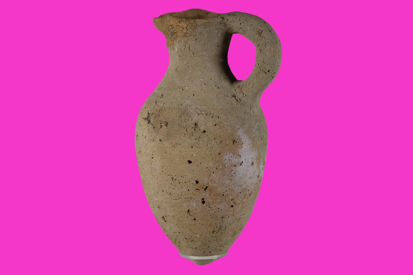 Time of Abraham Holy Land Artifact Ancient 4000 Year Old Jug 2000-1550 BC COA 46