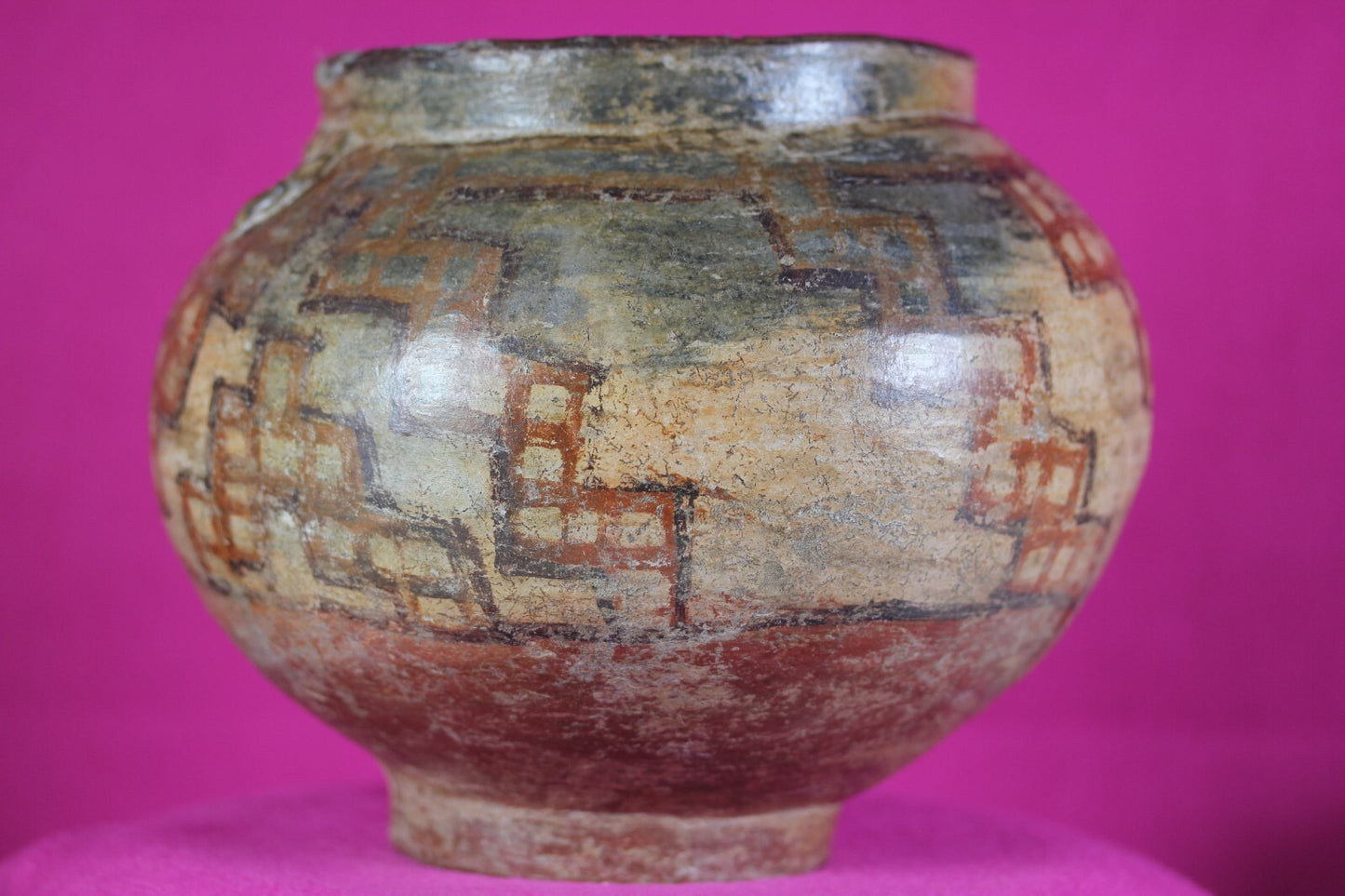 Authentic Pre Columbian  Artifact  Bowl Nicoya Costa Rica 800-1200 AD COA J22