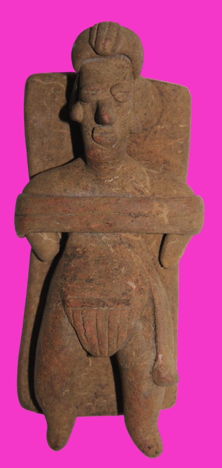 Pre Columbian Artifact Authentic Tomb Burial Figure Colima Mexico 100 BC COA 228