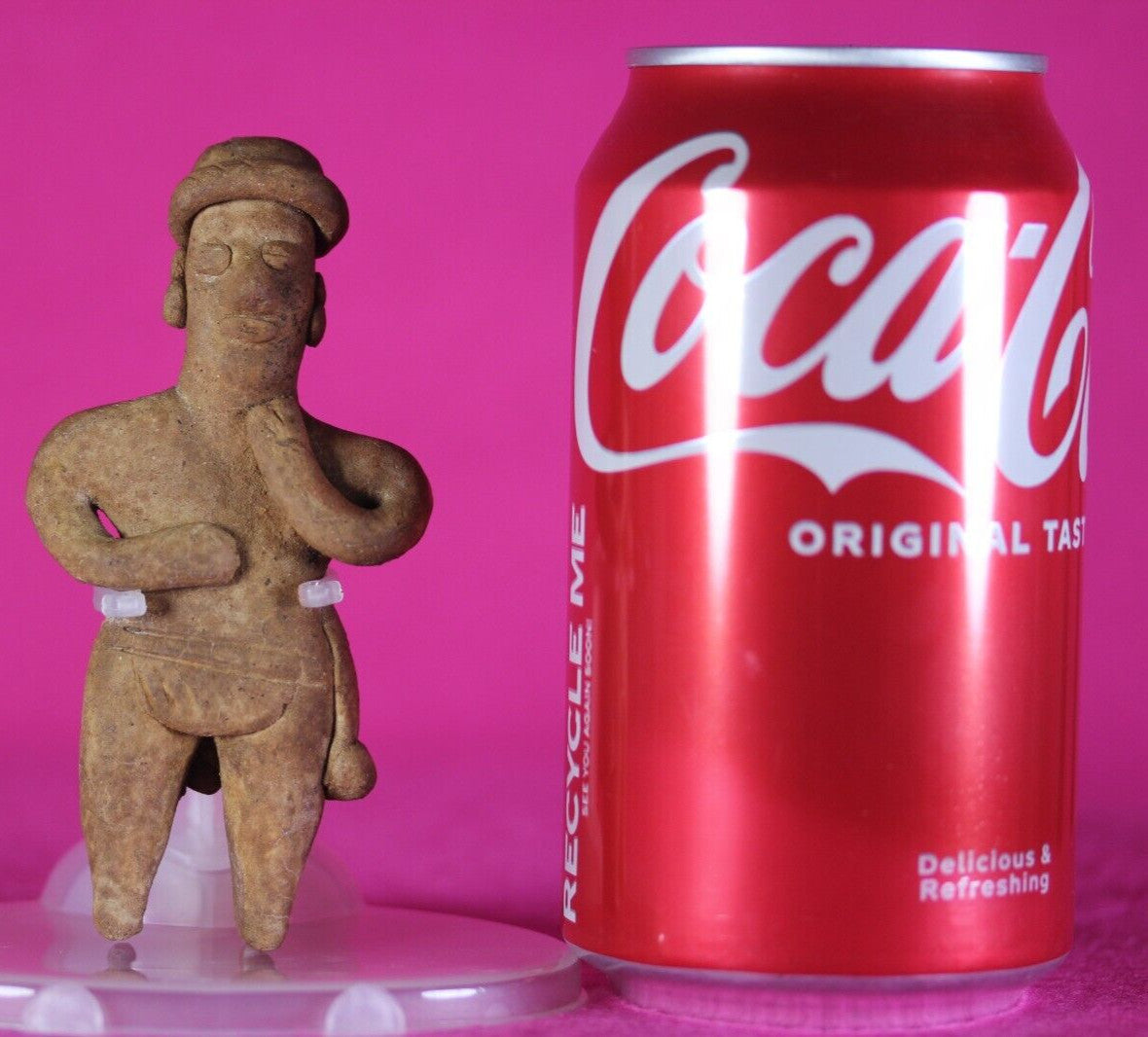 Pre Columbian Artifact Colima Figure Mexico 300BC-300AD Certified COA J72