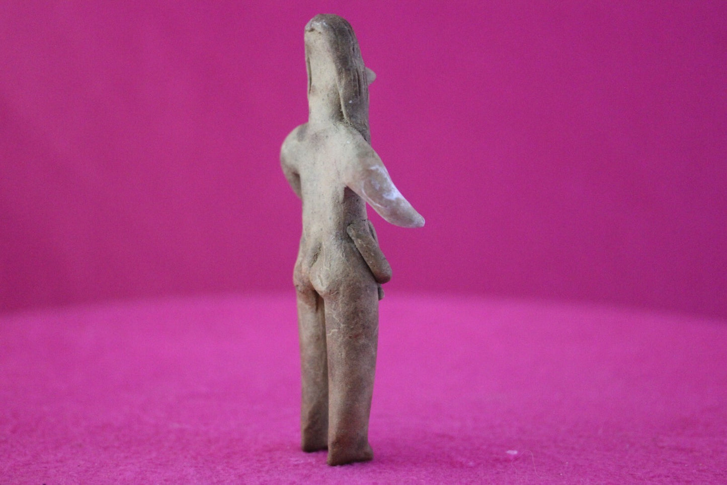 Authentic Pre Columbian Artifact Tomb Figure Colima Mexico 100 BC-250 AD COA 166