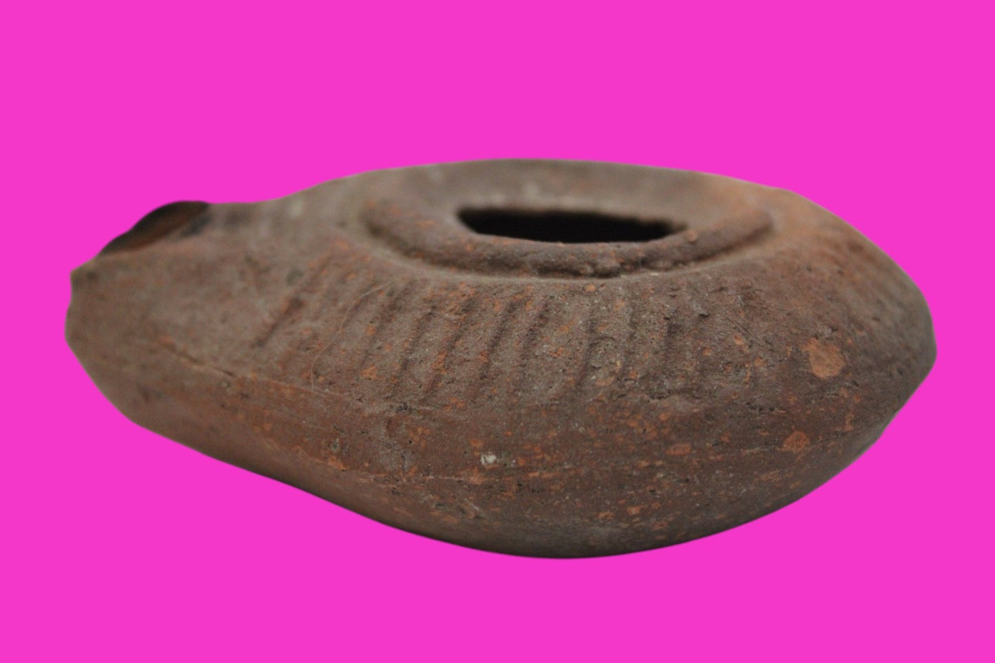 Ancient Holy Land Oil Lamp Artifact From Jesus Christ Home Land 100-500AD COA 58