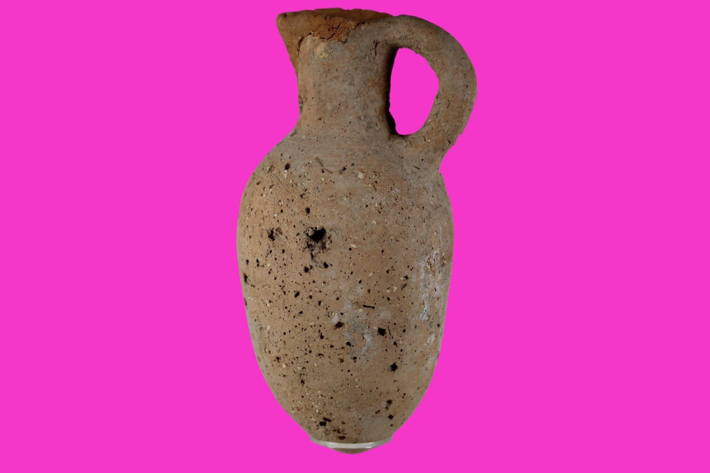 Time of Abraham Holy Land Artifact Ancient 4000 Year Old Jug 2000-1550 BC COA 45