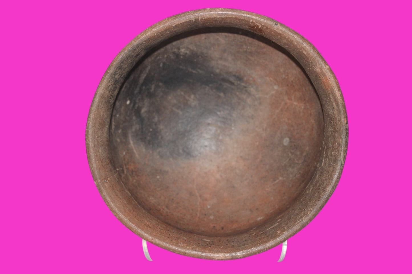 Pre Columbian Authentic Artifact Michoacan Tripod Rattle Bowl Mexico COA J16